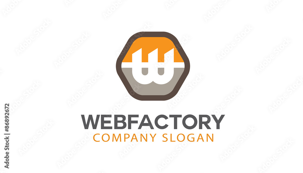 Web Factory Logo template Web Factory Logo template