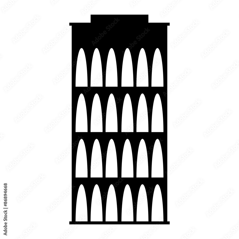 Building icon. Building icon.