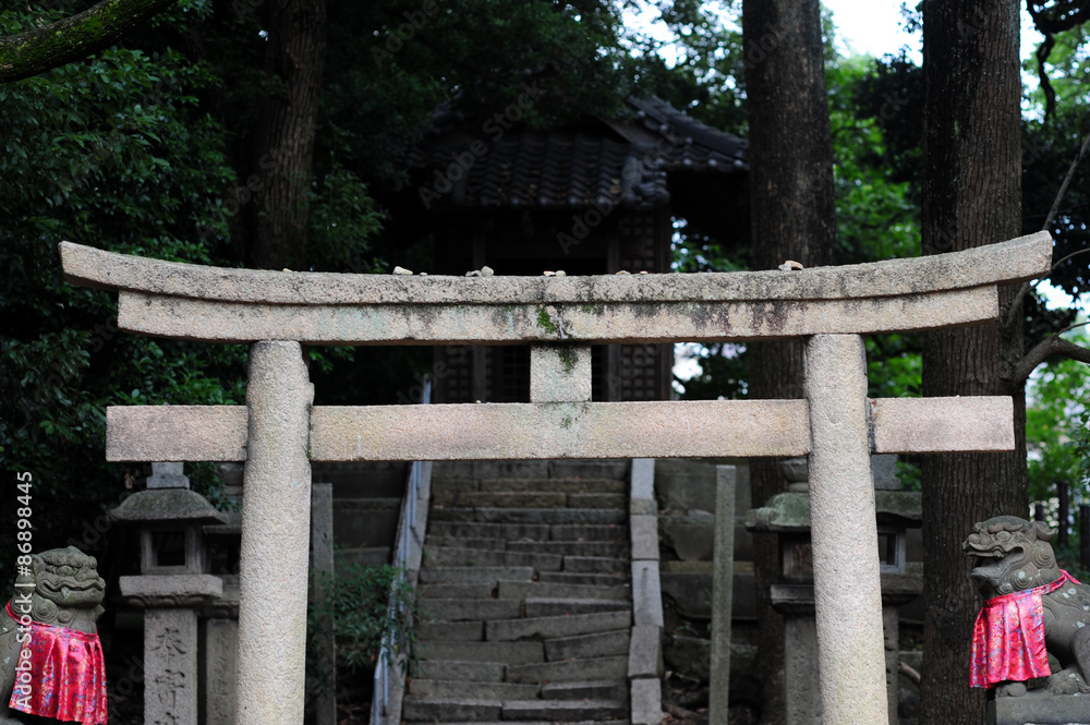 Shrine Atago jinja in Inano jinjya-2