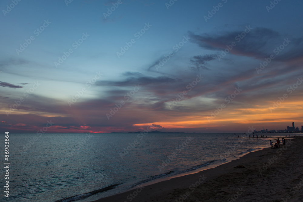 Obraz premium Amazing sunset 