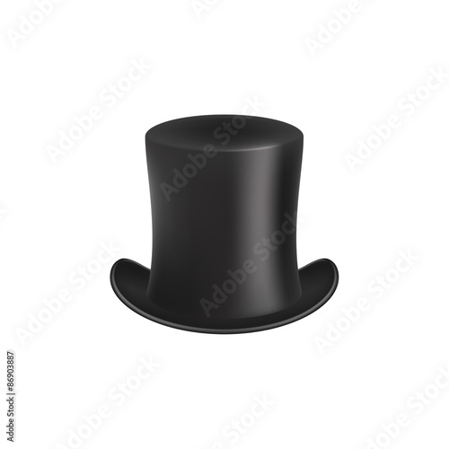 Gentleman hat in black design