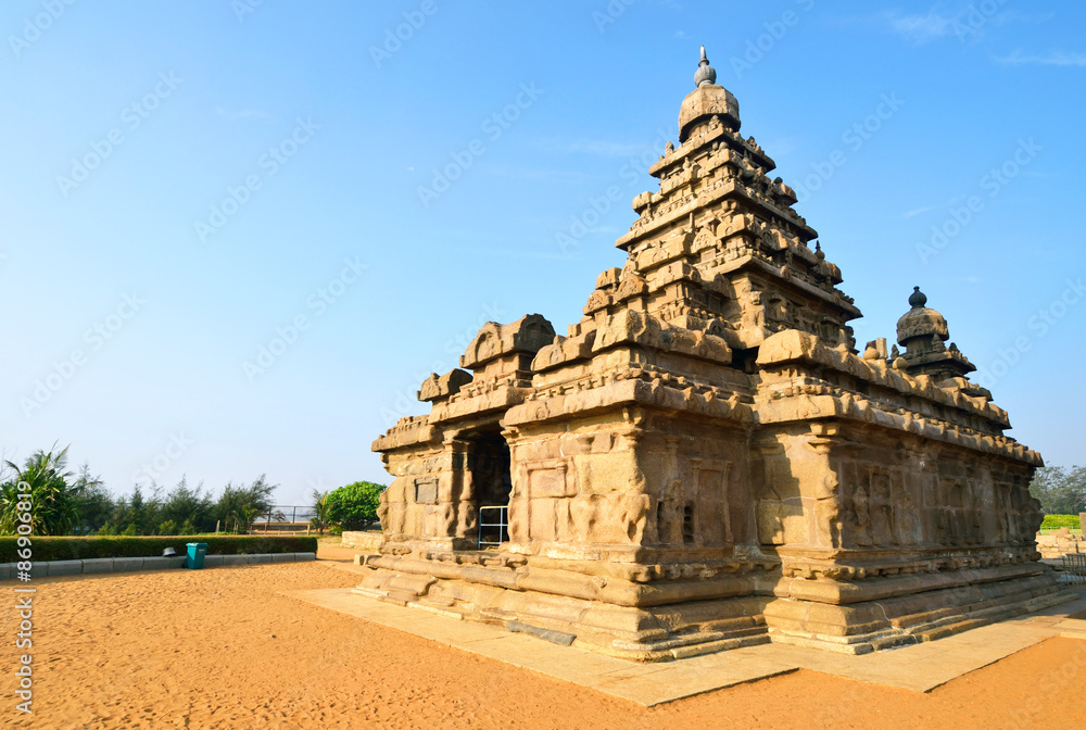 Shore Temple in Mamallapuram,India