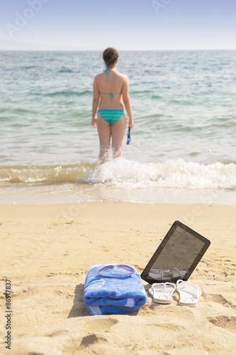 Girl on the Beach