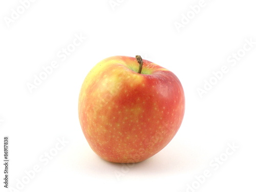 Apfel - weisser Hintergrund 