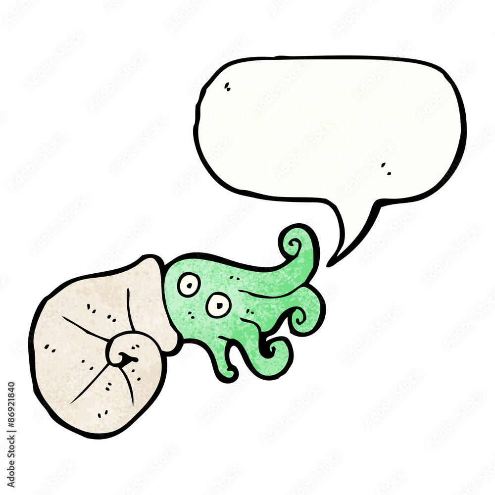cartoon nautilus squid cartoon nautilus squid