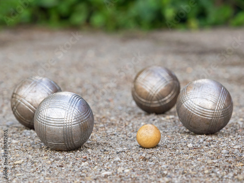 Boule - Freizeit - Spiel - Senioren - Boccia - Pétanque