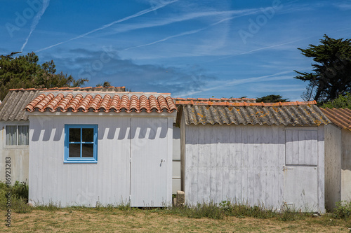 Wallpaper Mural cabanes de pêcheur Torontodigital.ca