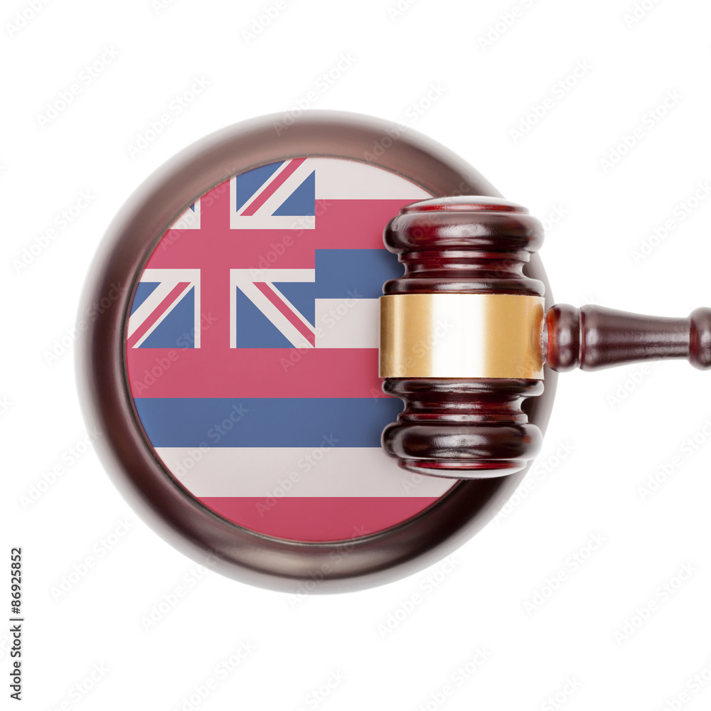 USA legal system conceptual series - Hawaii