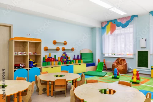 Obraz game room in the kindergarten