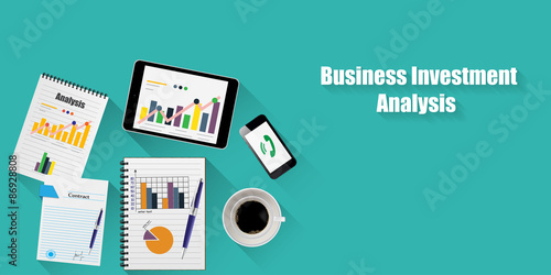 Business analysis investment banner