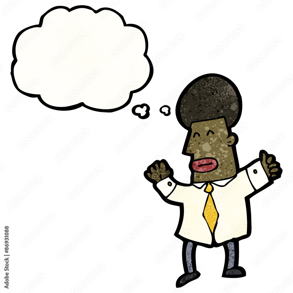 cartoon man thinking cartoon man thinking