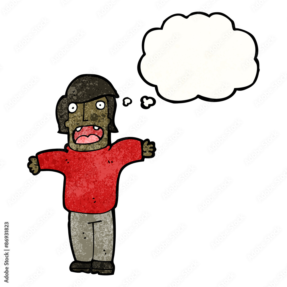 cartoon shocked man cartoon shocked man