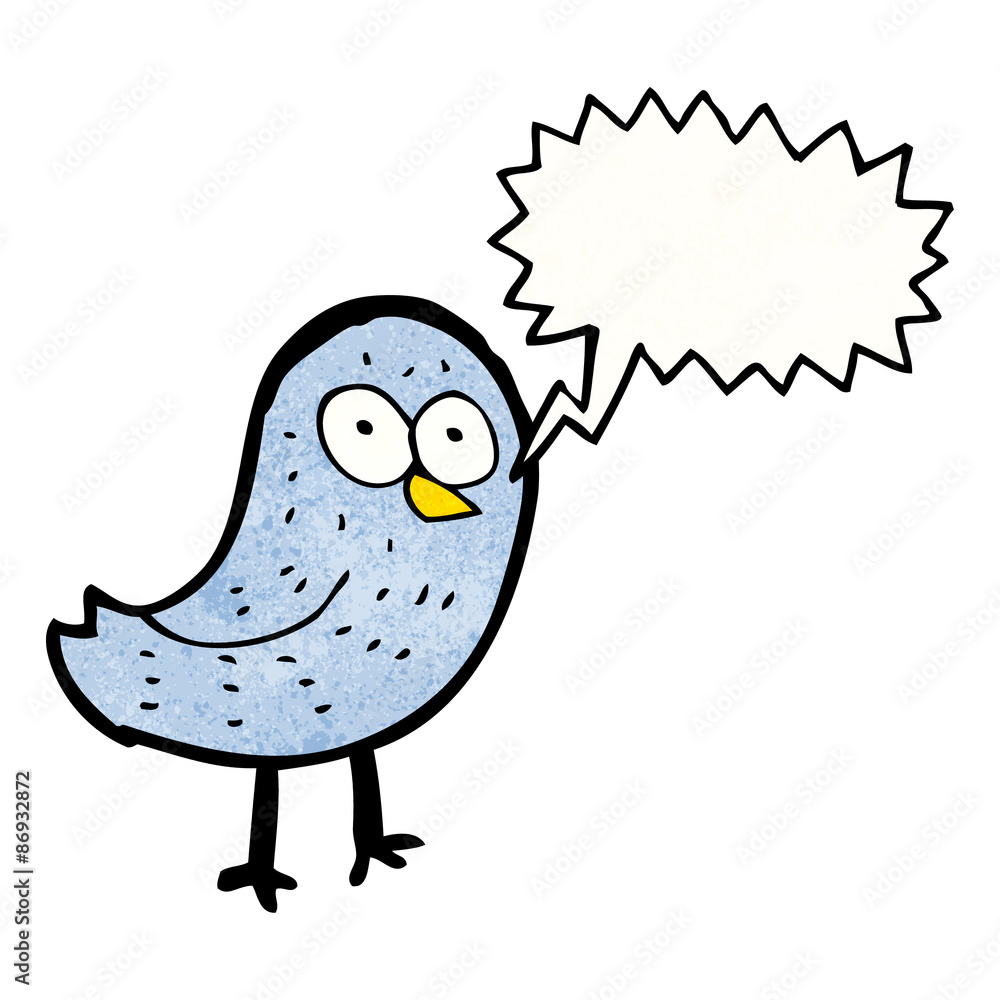 cartoon squawking bird cartoon squawking bird