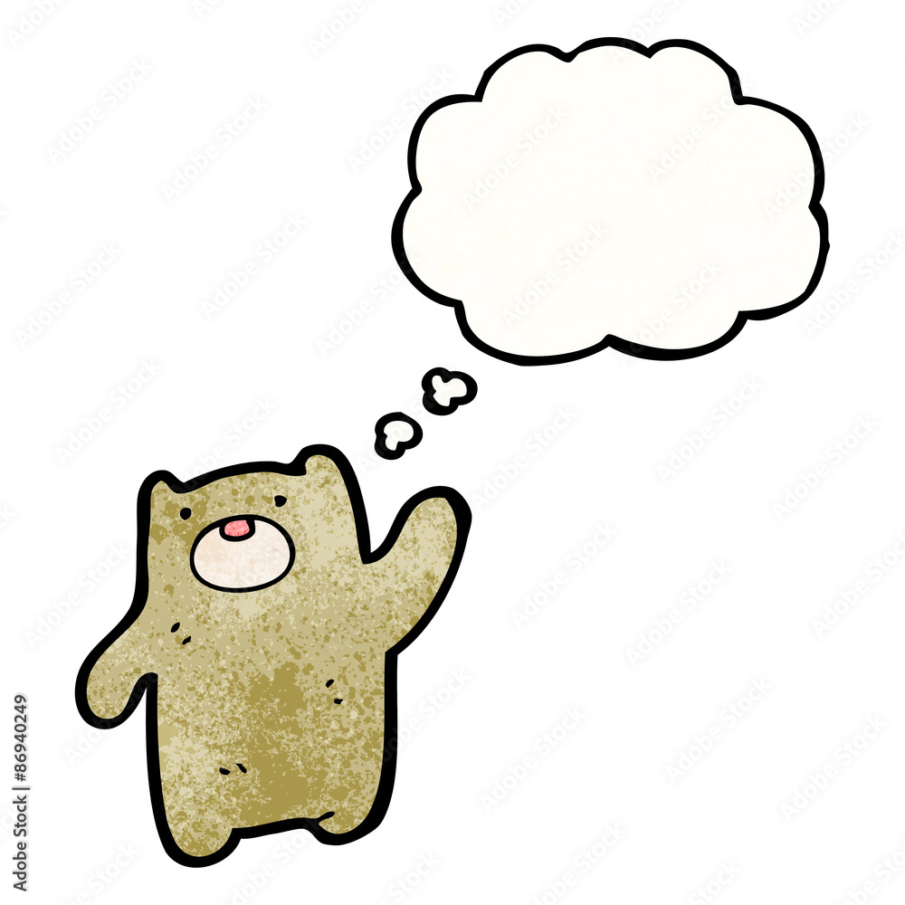 Fototapeta premium cartoon little bear