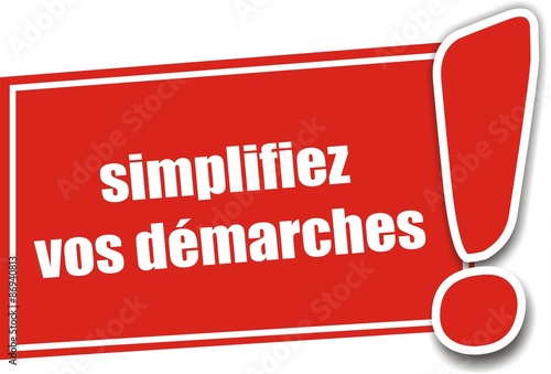étiquette simplifiez vos démarches 12072015