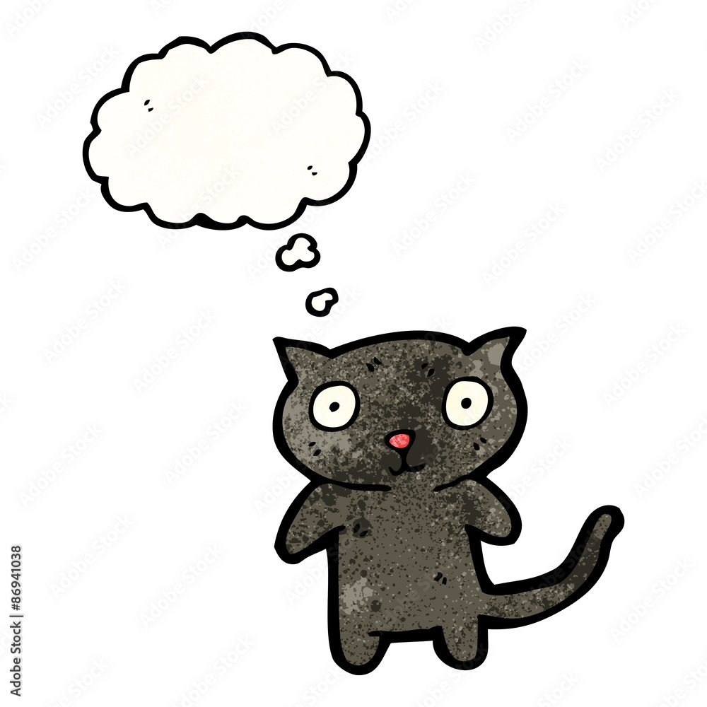 cartoon black cat cartoon black cat