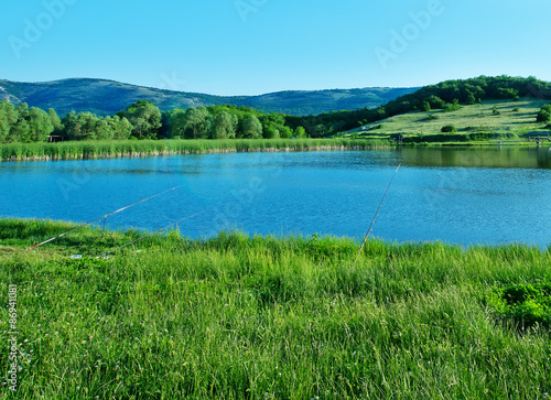 lake and sky