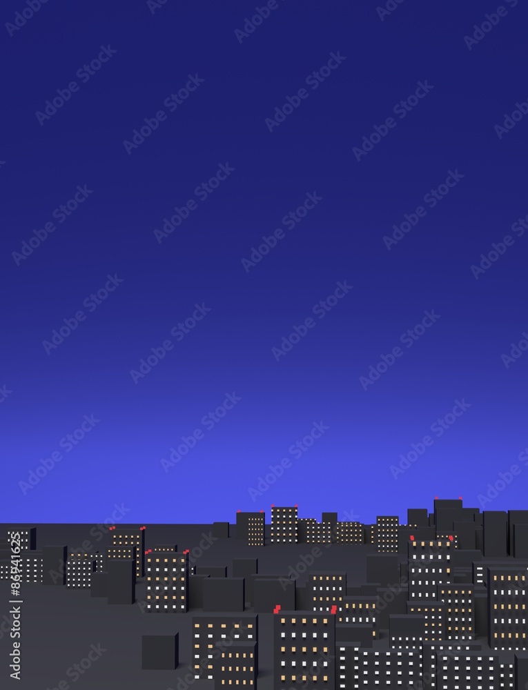 夜景イラスト Stock イラスト Adobe Stock