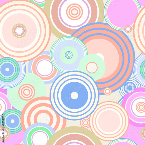 Сolorful circles seamless