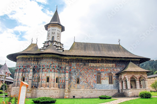 The Monastery Sucevita, Moldavian Region.