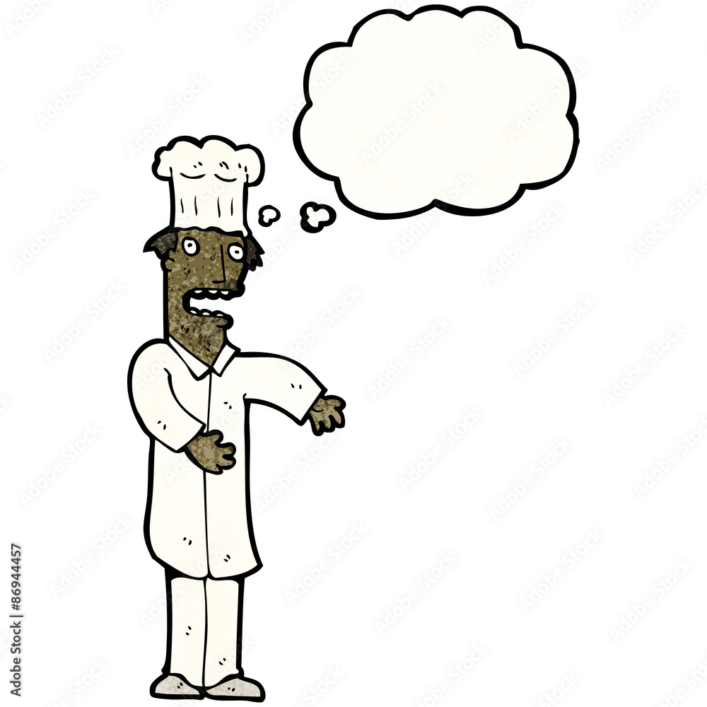 cartoon chef