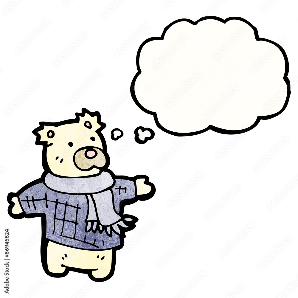 polar bear teddy cartoon polar bear teddy cartoon