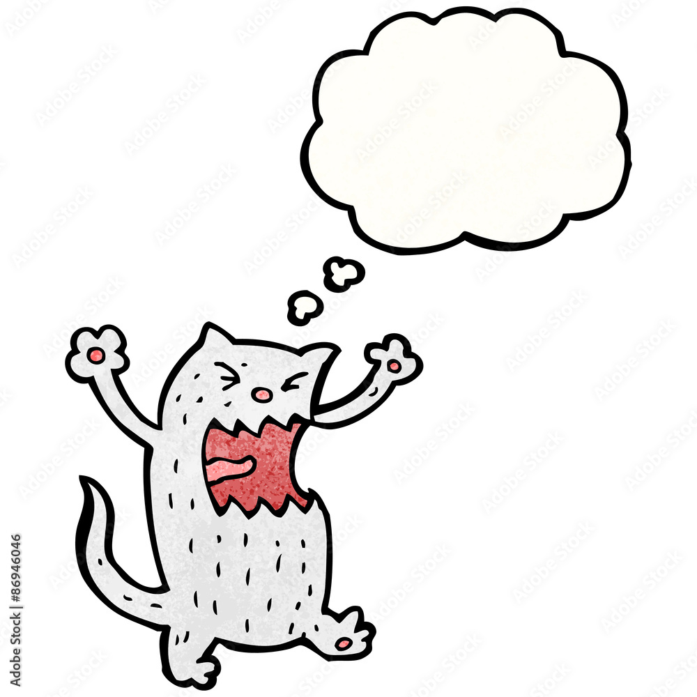 cartoon angry cat cartoon angry cat