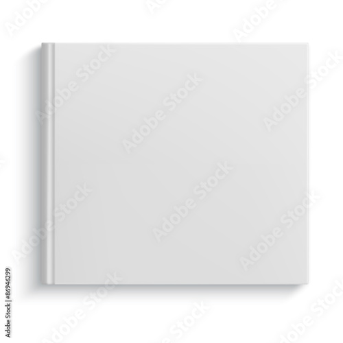 Blank hardcover album template