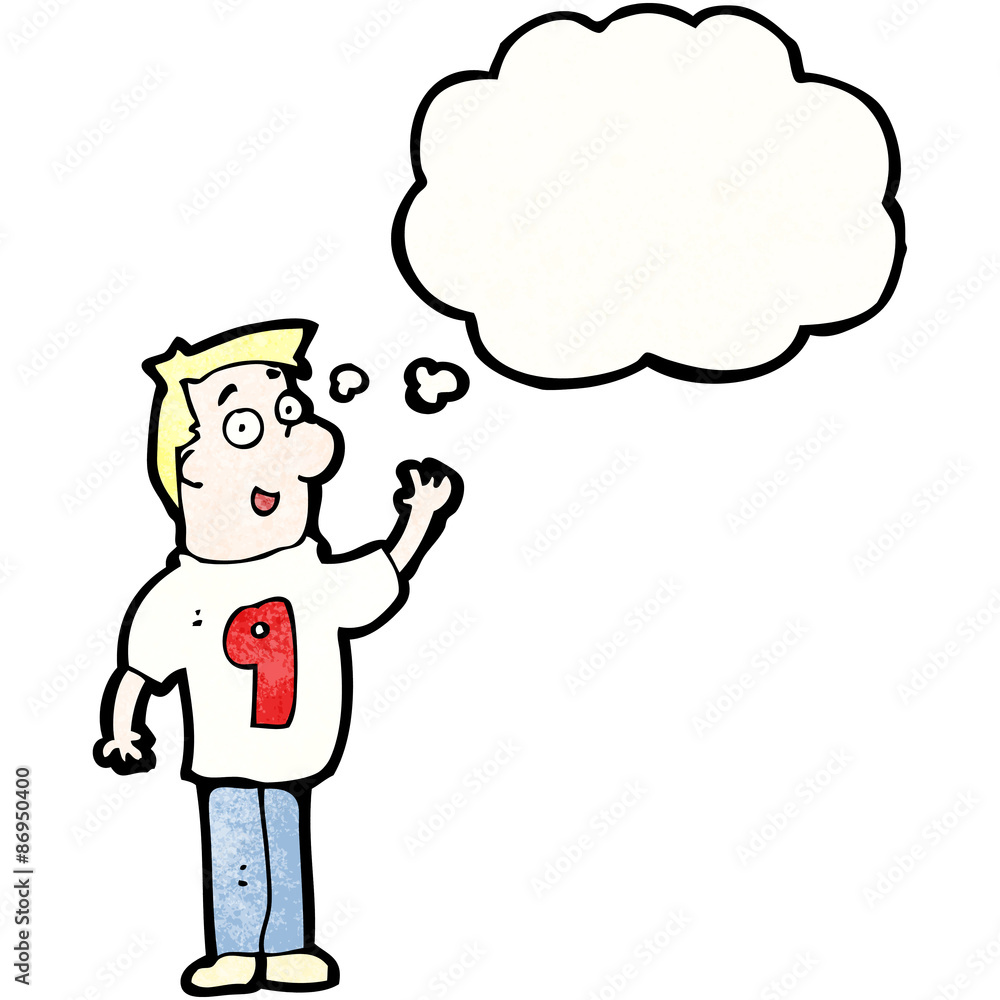 cartoon man in shirt number nine cartoon man in shirt number nine
