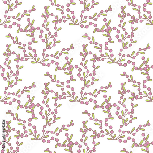 Seamless pattern from plants