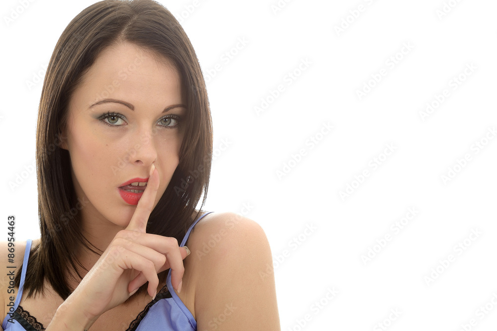 Attractive Sexy Young Woman In Her Twenties Wearing A Purple Nightie Attractive Sexy Young Woman In Her Twenties Wearing A Purple Nightie