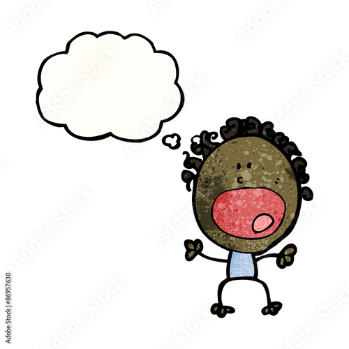 complaining doodle woman cartoon