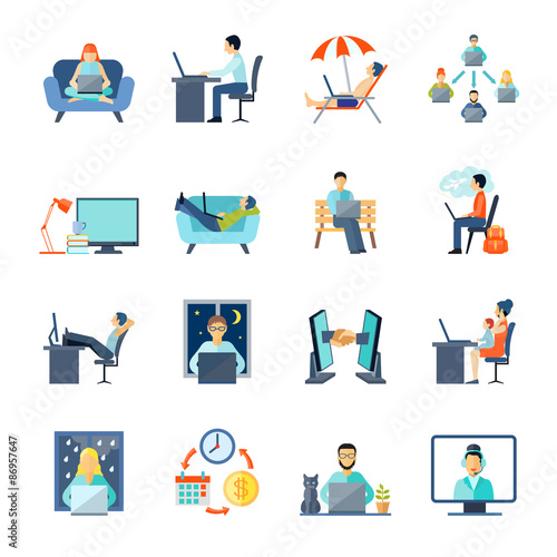 Freelance Icons Set 