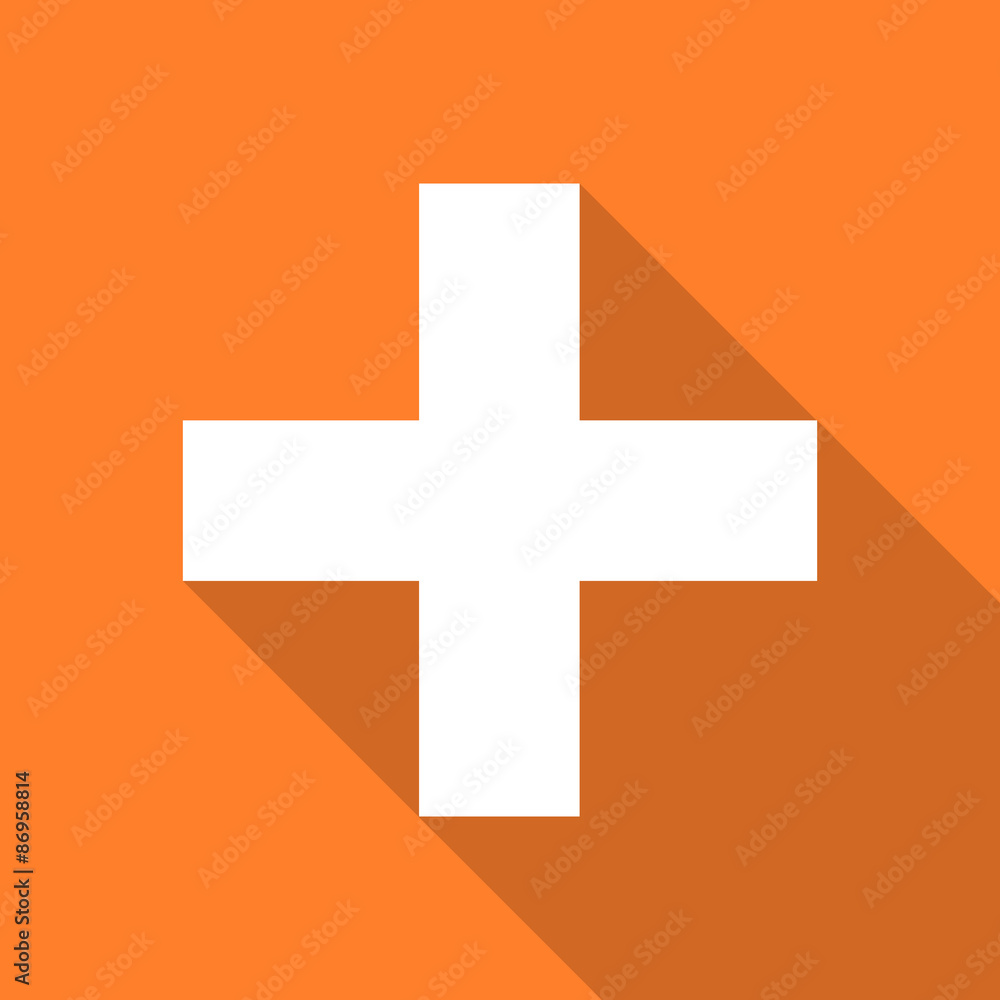 Obraz premium plus flat design modern icon