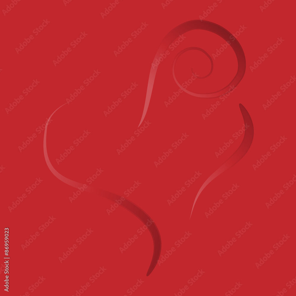 Obraz premium Vector exclusive red heart