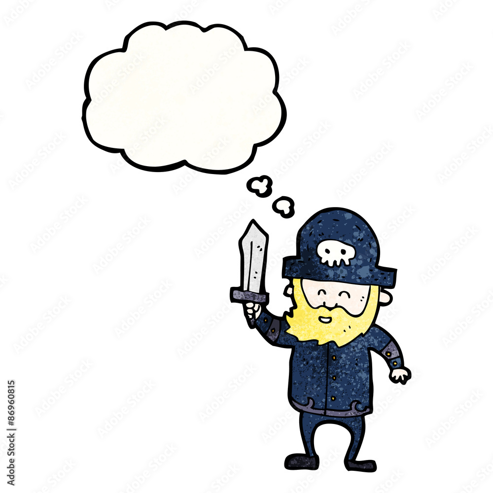 Fototapeta premium cartoon pirate