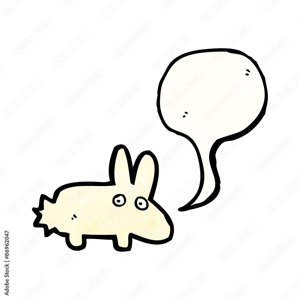 cartoon rabbit symbol cartoon rabbit symbol