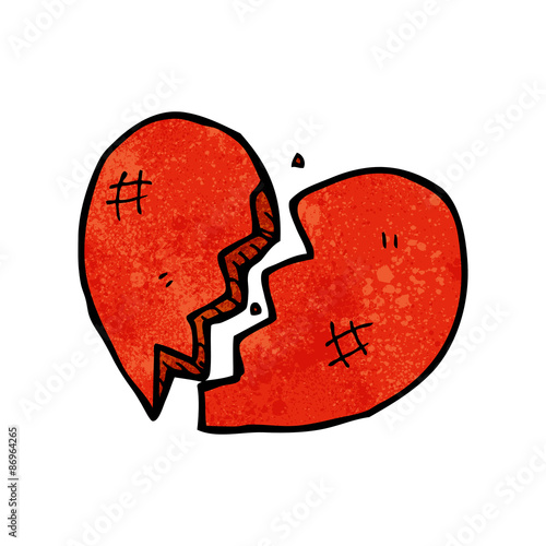 broken heart symbol
