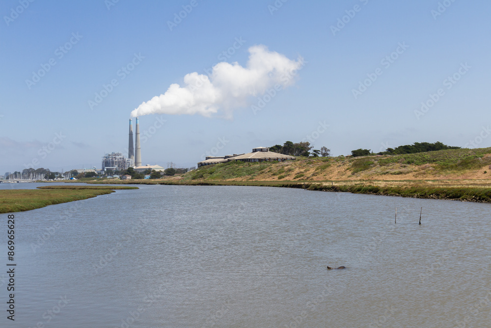 Obraz premium natural gas power plant