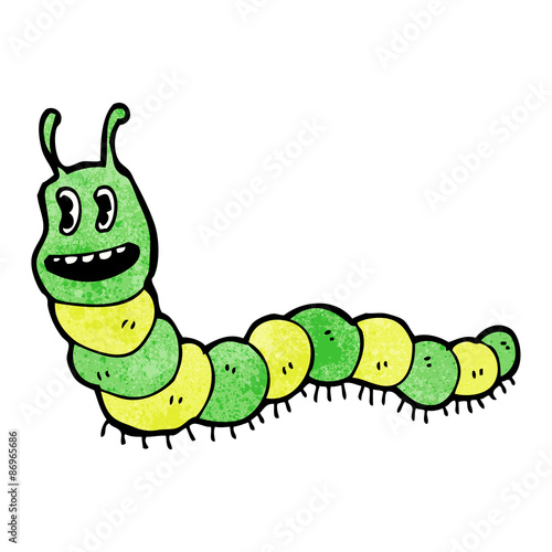 cartoon caterpillar