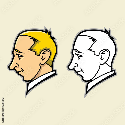receding jaw face