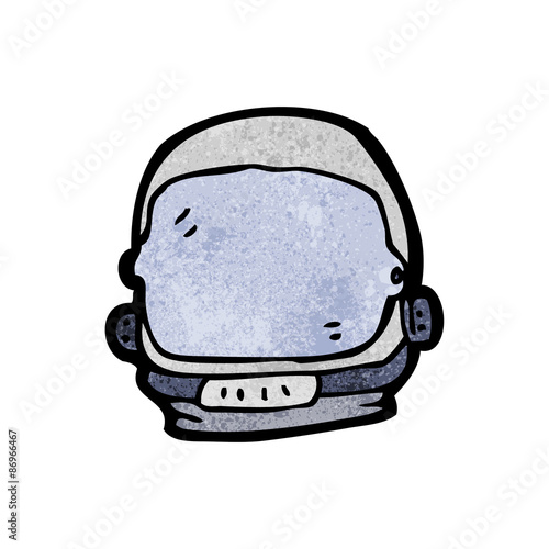 Wallpaper Mural cartoon astronaut helmet Torontodigital.ca