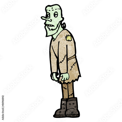 cartoon frankenstein's monster