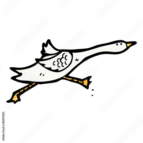 cartoon goose