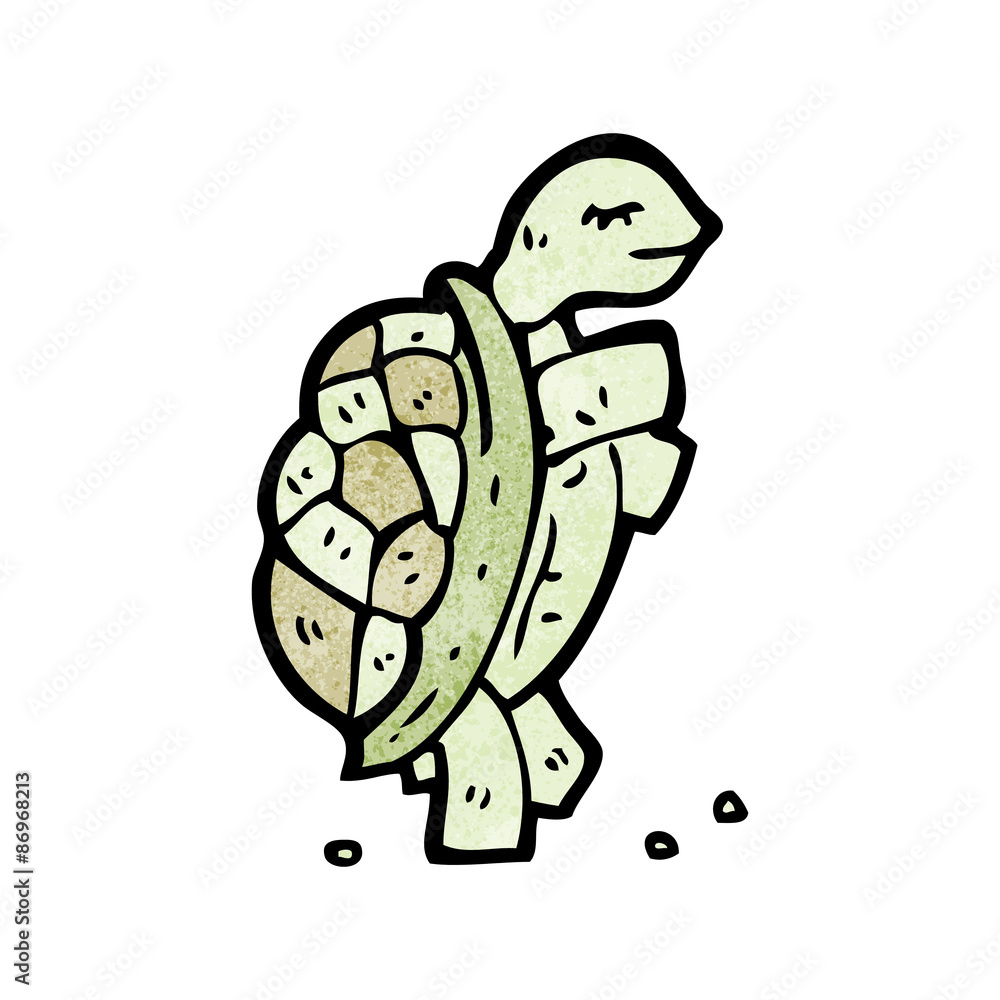 Obraz premium dancing tortoise cartoon