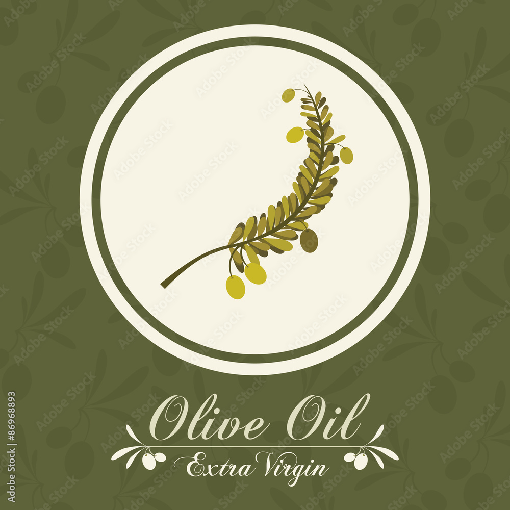 Obraz premium Olive Oil design