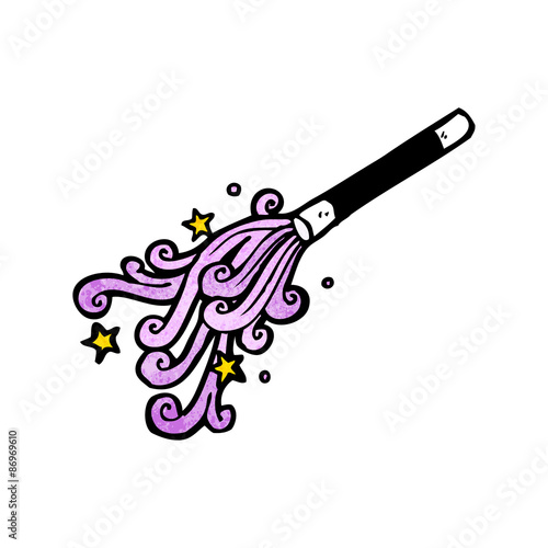 magic wand casting spell