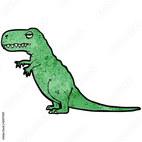 cartoon tyrannosaurus rex © lineartestpilot