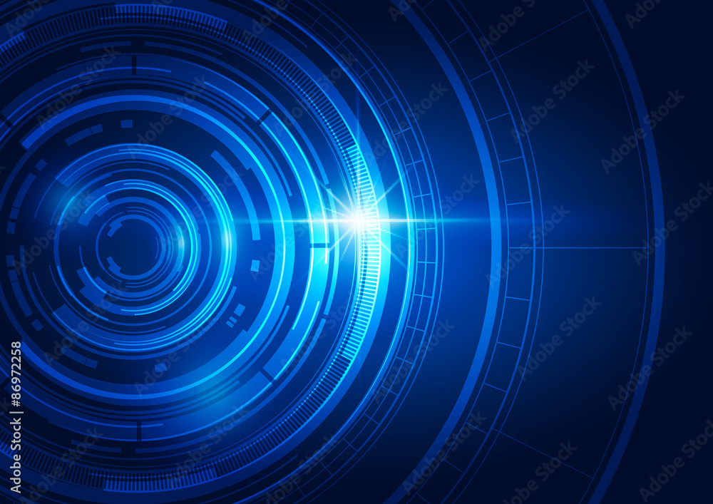 Abstract Technology Blue Background Abstract Technology Blue Background