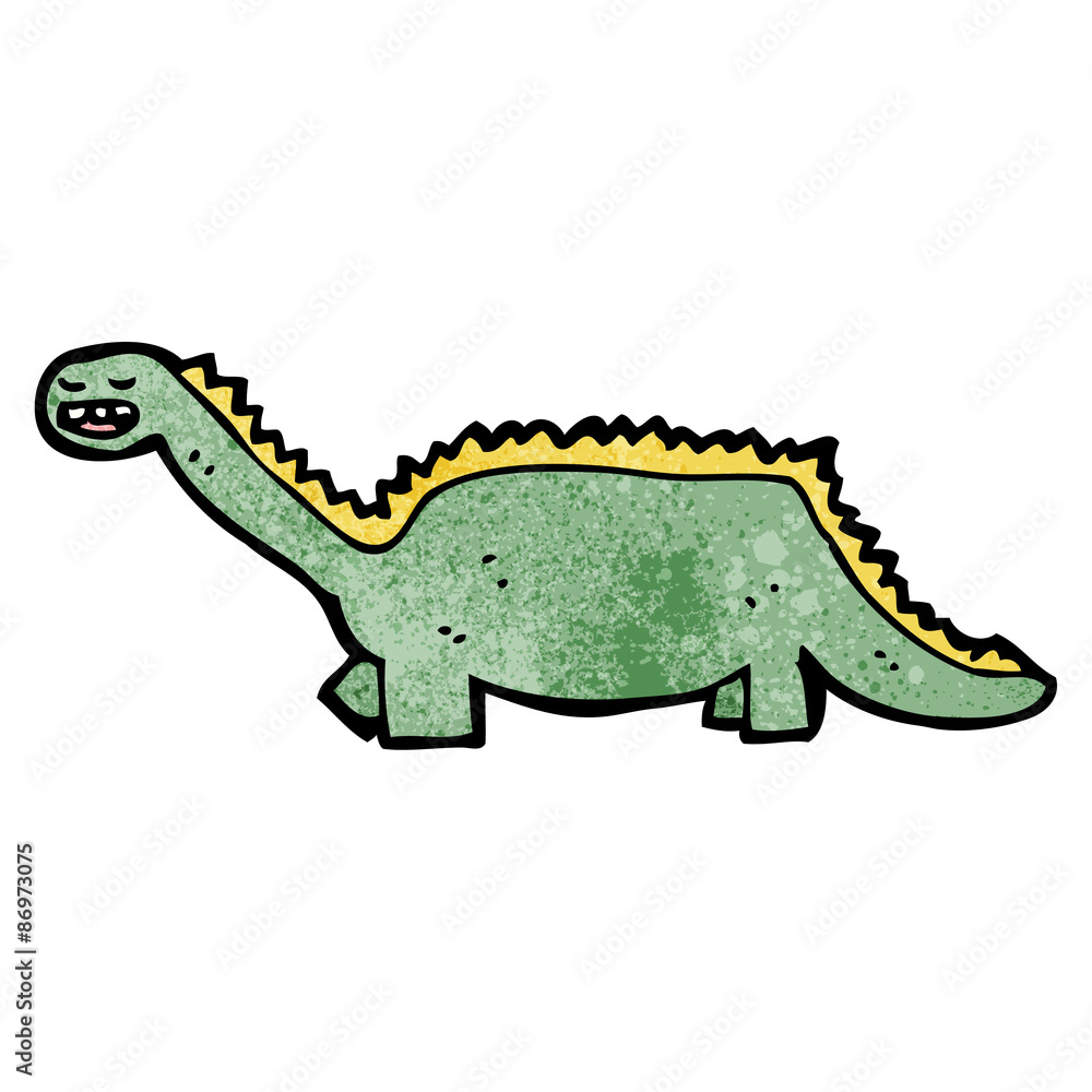 Obraz premium cartoon dinosaur